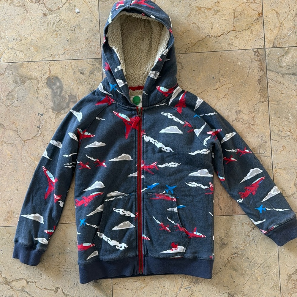 Mini Boden Airplane hoodie